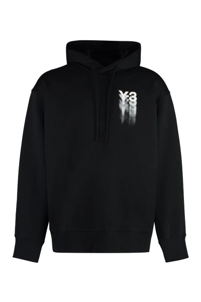 Y-3 Hooded Sweatshirt In Black