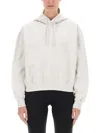 Y-3 Y 3 Hooded Sweatshirt With Logo In White