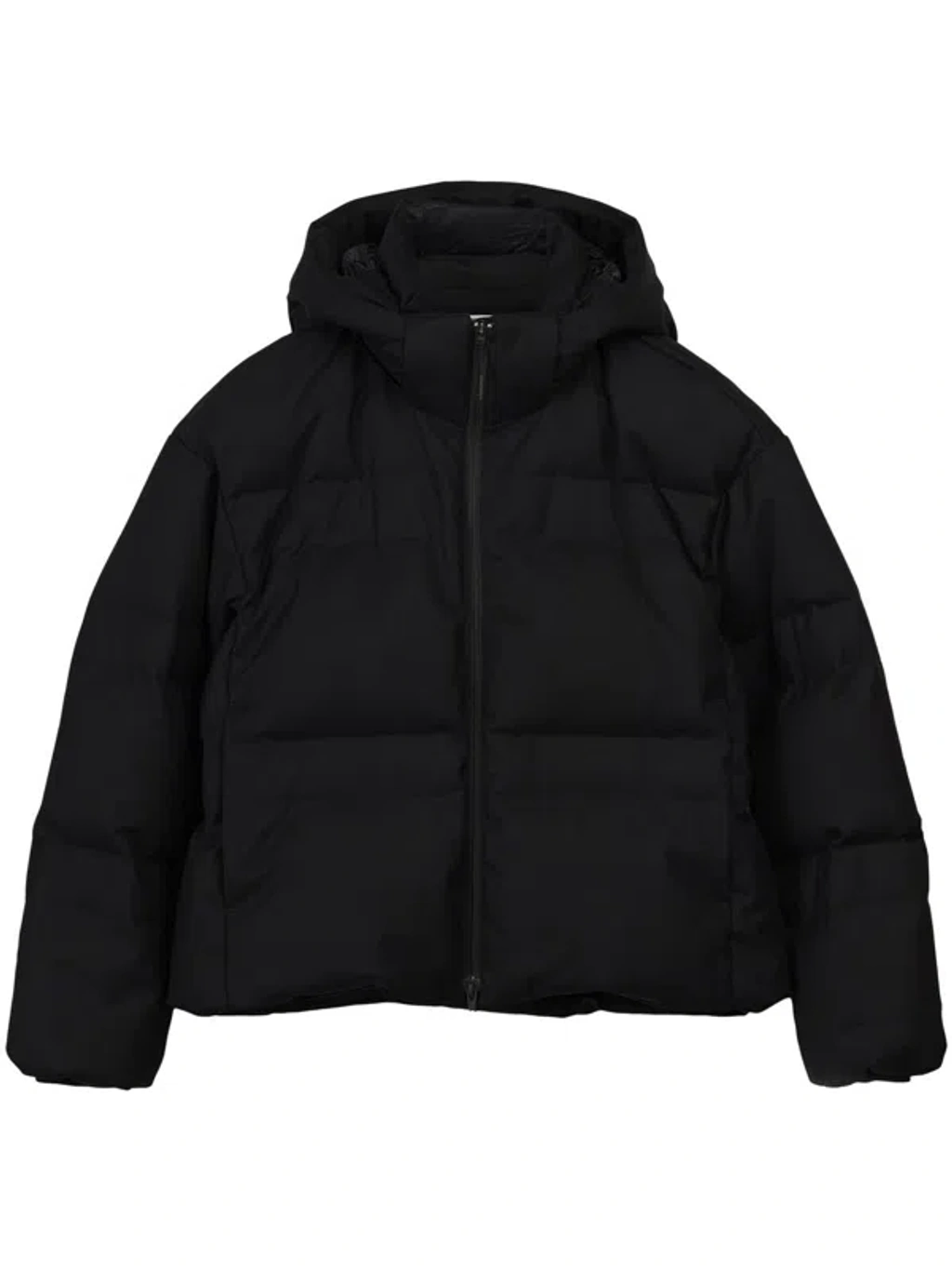 Y-3 Hooded Zip-up Puffer Jacket In Black | ModeSens Y-3 Hooded Zip-up Puffer Jacket In Black | ModeSens