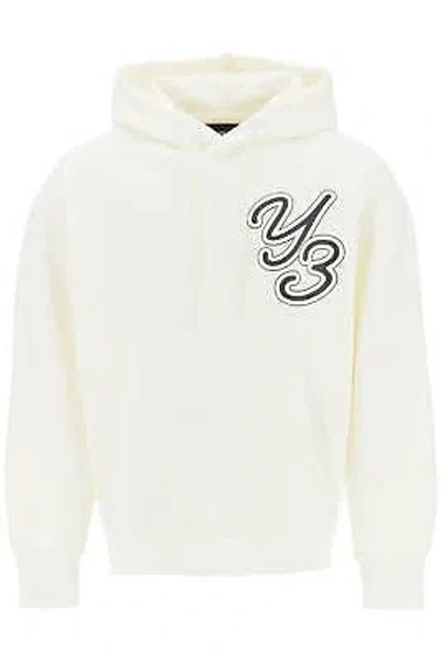 Pre-owned Y-3 Hoodie Hood E Stamp Logo It7524 White Sz.m Offwh