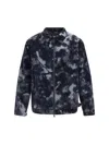 Y-3 Tie Dye Cotton Blend Vest In Blue