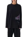 Y-3 X Adidas Graphic-print T-shirt In Black