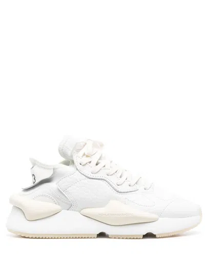 Y-3 Kaiwa Lace-up Sneakers In Weiss