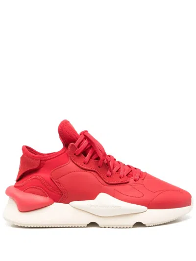 Y-3 Kaiwa Sneakers In Red