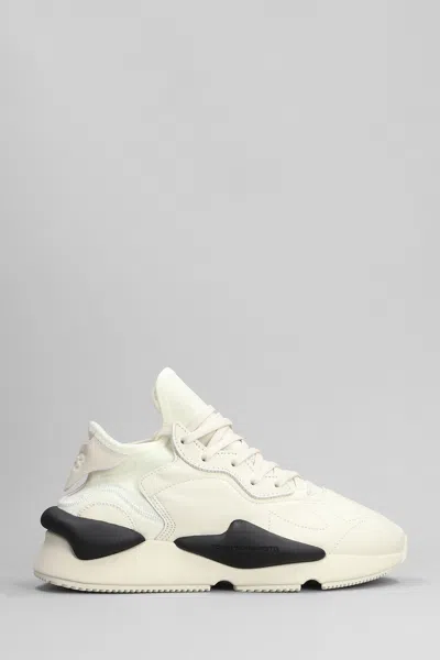 Y-3 Kaiwa Sneakers In Creamwhiteoffwhiteblack