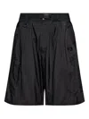 Y-3 Knee-length Bermuda Shorts In Black