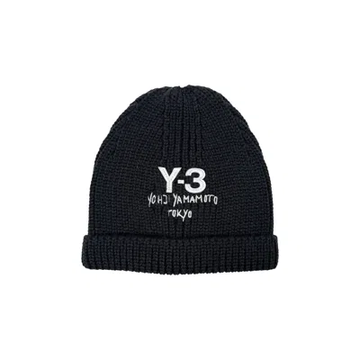 Pre-owned Y-3 Knit Beanie 'black' | Women's Size Onesize