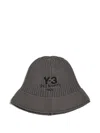 Y-3 Knit Bucket Hat In Green