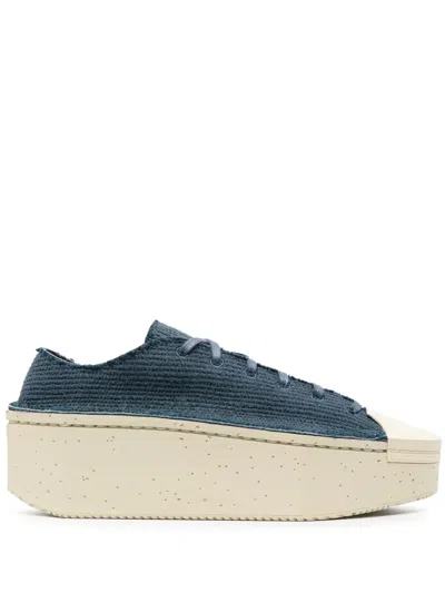 Y-3 Kyasu Lace-up Sneakers In Blue