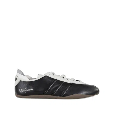 Y-3 LEATHER SNEAKERS