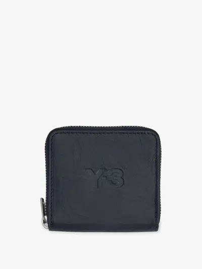 Y-3 Leather Wallet In Black
