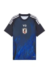 Y-3 X Jfa 2024 Home Recycled Polyester Jersey In Legend Ink