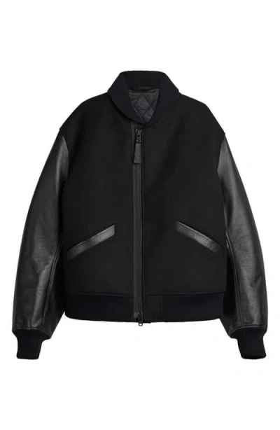 Y-3 Y-3 LETTERMAN VARSITY JACKET