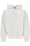 Y-3 Y 3 Light Grey Cotton And Recycled Polyester Hoodie For Men