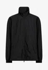 Y-3 Lightweight Zip-up Jacket In Black