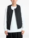 Y-3 Liner Button Gilet In Black