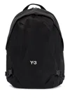 Y-3 Logo Backpack In Black
