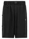 Y-3 Logo Bermuda Shorts In Black