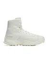 Y-3 Logo Boots In White