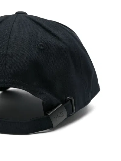 Y-3 Logo Cotton Baseball Cap