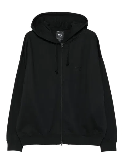 Y-3 Y-3 LOGO COTTON HOODIE