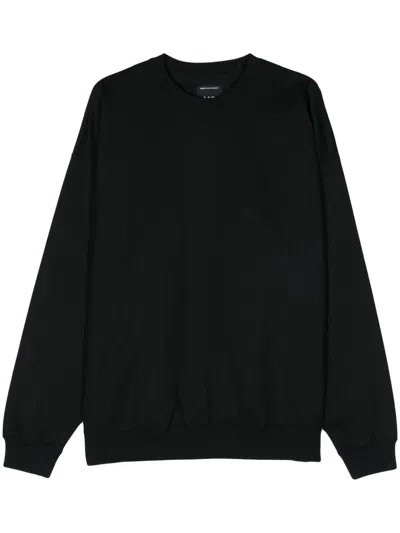 Y-3 LOGO COTTON SWEATSHIRT