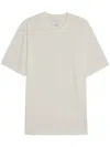 Y-3 Crewneck Graphic Print Oversize Short Sleeve T-shirt In White