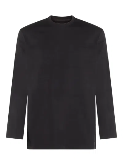 Y-3 LOGO COTTON T-SHIRT