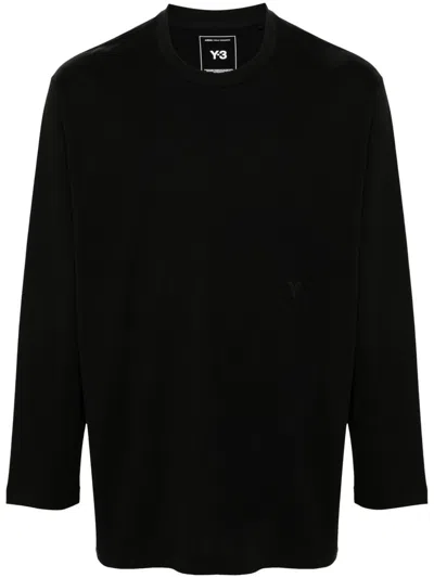 Y-3 Y-3 LOGO COTTON T-SHIRT