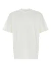 Y-3 Crewneck Graphic Print Oversize Short Sleeve T-shirt In White