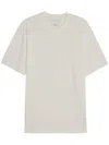 Y-3 Logo Cotton T-shirt In White