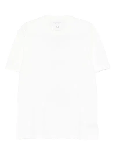 Y-3 Y 3 Logo Cotton T Shirt In Brown