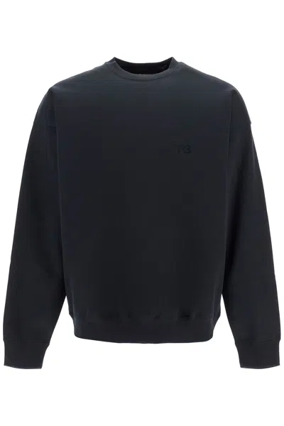 Y-3 LOGO CREWNECK SWEATSHIRT