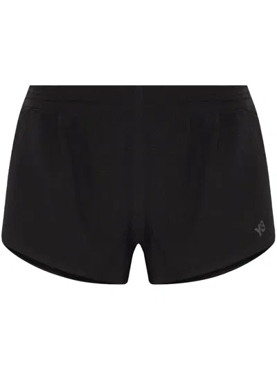 Y-3 LOGO-DETAIL RUNNING SHORTS