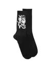 Y-3 Logo-detail Socks In Black
