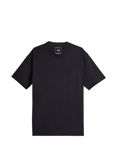 Y-3 Logo-detail T-shirt In Black