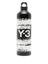 Y-3 Logo-embellished Water Bottle In Black
