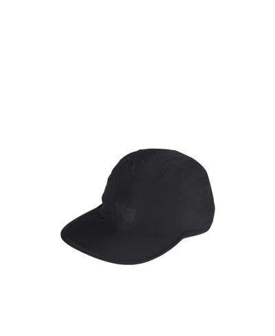 Y-3 Logo-embroidered Cap In Black