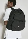 Y-3 LOGO EMBROIDERY BACKPACK