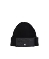 Y-3 Y 3 Beanie Hat In Black