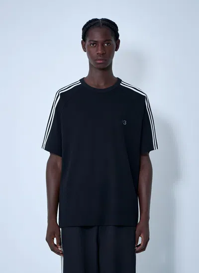 Y-3 Logo Motif T-shirt In Black