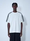 Y-3 Logo Motif T-shirt In White
