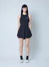 Y-3 Black Day Dress With Minimalist Design In Black