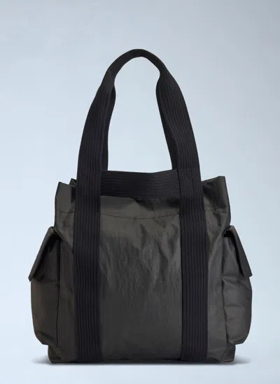 Y-3 Logo Motif Work Tote Bag In Black
