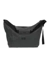 Y-3 Logo Patch Shoulder Bag In Black
