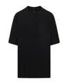 Y-3 Logo-patch Sleeve T-shirt In Black