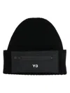 Y-3 Y 3 Beanie Hat In Black