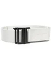 Y-3 Logo-print Buckle Belt In 中性色