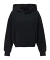 Y-3 Oversized Terry Hoodie With Ribbed Cuffs In Black