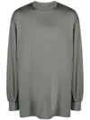 Y-3 Logo-print Cotton T-shirt In Green